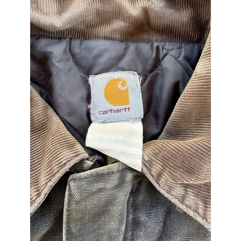 Carhartt Men's Vintage Detroit‎ Jacket size XL Thrashed